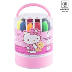 广博 GUANGBO KT84044 水彩笔 12色/筒 凯蒂猫