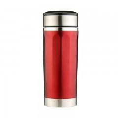 泰澄 C05 车载电热杯 汽车加热杯 保温杯 电热水杯 车用烧水壶 带温度显示器 12/24V通用 古典红