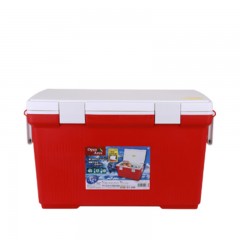 爱丽思 IRIS CL-45 车载无电冰箱 保温箱 冷藏箱 户外烧烤保鲜箱 红色 45升