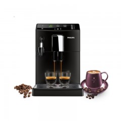 飞利浦 PHILIPS 咖啡机 意式家用商用型全自动现磨豆带自动奶泡器 HD8824/07