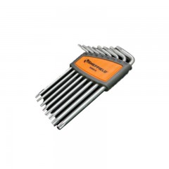 钢盾 SHEFFIELD S050015 加长L型扳手 8件套 T6/T7/T8/T9/T10/T15/T20/T25