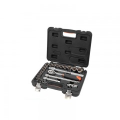 钢盾 SHEFFIELD S010024 12.5MM系列 公制组套二十四件套