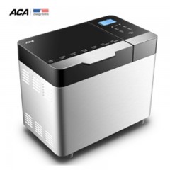北美电器 ACA 面包机 全自动撒果料和面 拉丝不锈钢机身AB-SF16A