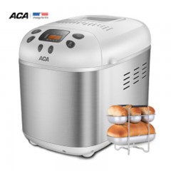 北美电器 ACA 面包机全自动家用 预约定时 不锈钢升级款AB-3SM16