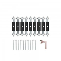 捷诺立 JNL N13106 118型暗盒修复器开关 绝缘款 一套10根