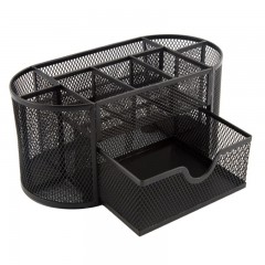 广博 GUANGBO WZ9318 9格金属多功能笔筒