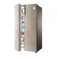 卡萨帝  CASARTE  BCD-619WDCQU1619升无霜变频对开门冰箱全景抽屉空间三重净化除菌干湿分储风范金