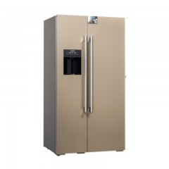西门子 SIEMENS 585升变频风冷对开门冰箱家居互联玻璃门 浅金色 BCD-585W KA92DS30TI