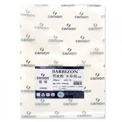 康颂 CANSON 巴比松水彩纸专业美术绘画纸300G4K(390X540MM)10张/包