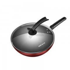 奥克斯 烹饪锅具LA-F3002LP-32BT2锅具两件套（32cm炒锅 22cm汤锅）