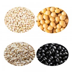 国产 杂粮 约1.2kg（荞麦米，约300g/大麦仁，约300g /黄豆，约300g /黑豆，约300g）3000袋起订