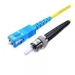 ☆胜为 SHENGWEI FSC-106 电信级光纤跳线 ST-SC单模单芯 收发器尾纤 3米