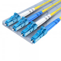 ☆胜为 SHENGWEI FSC-108 电信级光纤跳线 LC-SC单模双芯 收发器尾纤 3米