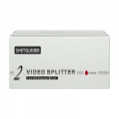 ☆胜为 SHENGWEI VS-2502 VGA分配器 2口 配原装线VGA一分二分屏器高清视频 一进二出 电脑电视 分频器
