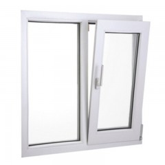 国产 中空玻璃 封阳台塑钢平开窗