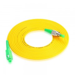 ☆胜为 SHENGWEI FSFC-1030 工程电信级光纤跳线 SC(APC)-FC(APC)单模单芯 3米