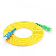 ☆胜为 SHENGWEI FSAU-1030 工程电信级光纤跳线 SC(APC)-SC(UPC)单模单芯 3米