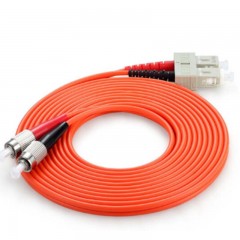 ☆胜为 SHENGWEI FSFB-1030 工程电信级光纤跳线 SC(UPC)-FC(UPC)多模双芯 3米