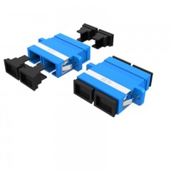 ☆胜为 SHENGWEI OCS-201 光纤适配器 工程电信级 光纤耦合器法兰盘 SC-SC 光纤网络跳线延长对接头 SC双工