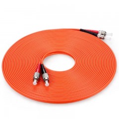 ☆胜为 SHENGWEI FTTB-1100 工程电信级光纤跳线 ST(UPC)-ST(UPC)多模双芯 10米
