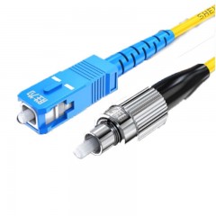 ☆胜为 SHENGWEI FSC-502 电信级光纤跳线 优质进口插芯 SC-FC单模单芯 收发器尾纤 10米