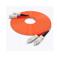 ☆胜为 SHENGWEI FMC-601 电信级光纤跳线 优质进口插芯 SC-SC多模双芯 收发器尾纤 10米