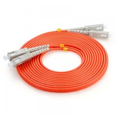 ☆胜为 SHENGWEI FMC-401 电信级光纤跳线 优质进口插芯 SC-SC多模双芯 收发器尾纤 5米