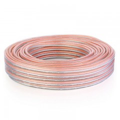 ☆胜为 SHENGWEI AEC-2025 发烧级音箱线 25米 透明400芯 音响喇叭线 音箱连接线材 无氧铜音频线