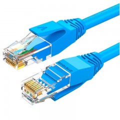 ☆胜为 SHENGWEI LC-6050C 六类网线 纯铜千兆8芯双绞网络跳线 5米 蓝色 无氧铜高速网络连接线 千兆网线