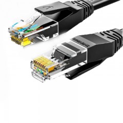 ☆胜为 SHENGWEI LC-6030G 六类网络跳线 纯铜千兆8芯双绞 3米 黑色