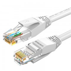 ☆胜为 SHENGWEI LC-6050H 六类网线 纯铜千兆8芯双绞网络跳线 5米 白色 高速彩色网络连接线 千兆网线