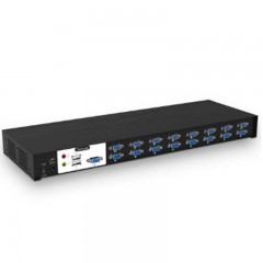 ☆胜为 SHENGWEI KS-1161UA KVM自动切换器USB键盘鼠标16口配线机架型带音频十六进一出VGA多电脑切换共享器