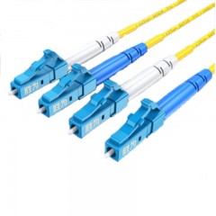 ☆胜为 SHENGWEI FSC-1307 电信级LC-LC光纤跳线 30米/对 单模双芯尾纤 收发器/光猫连接线