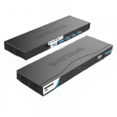 ☆胜为 SHENGWEI KS-7041D 高清DVI切换器 4口自动USB KVM切换器 4进1出电脑音视频切换器共享器1080P 配线