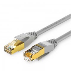 ☆胜为 SHENGWEI LC-7100J 阻燃加粗七类网线 CAT7类无氧铜双绞线 10米灰色 万兆成品高速电脑宽带线