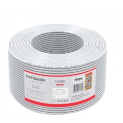 ☆胜为 SHENGWEI TEC-2100 电话线4芯单股无氧铜线芯 0.4MM 100米