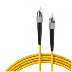 ☆博扬 BOYANG BY-10221SM 电信级光纤跳线ST-ST 10米 单模单芯 低烟无卤环保光纤线 收发器尾纤