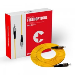 ☆博扬 BOYANG BY-10331SM 电信级光纤跳线FC-FC 10米 单模单芯 低烟无卤环保光纤 收发器尾纤