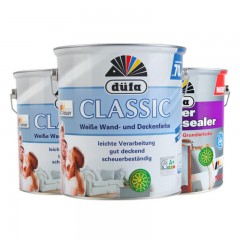 ☆都芳 DUFA 都芳漆套装 15L(德国进口晶典内墙漆×2+德国进口多功能抗碱底漆×1)
