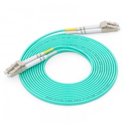 ☆海乐 HAILE HJ-2LC-LC-MT1.5 双芯万兆多模光纤跳线（2LC-LC，50/125，OM3）1.5米