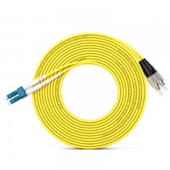 ☆海乐 HAILE HJ-2LC-FC-S3 电信级双芯单模光纤跳线（LC-FC，9/125）3米