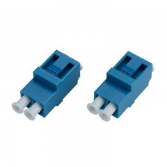 ☆博扬 BOYANG BY-F552 电信级LC耦合器 LC双工高低型接口 光纤法兰盘适配器