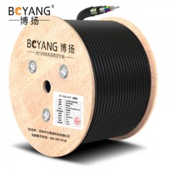 ☆博扬 BOYANG BY-GYTA53-48B 层绞式直埋网线光纤线 2000米轴 48芯