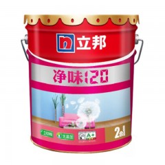 ☆立邦 漆净味120二合一无添加油漆涂料内墙乳胶漆墙面漆18L