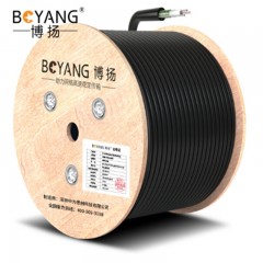 ☆博扬 BOYANG BY-GYXTW-6B1 6芯单模室外光纤线 100米