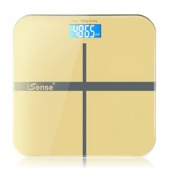iSense 充电款电子称小型体重秤家用人体秤精准成人减肥称重计女准