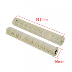 国产 空调风机风叶风轮室内机风轮贯流风筒内扇叶配件格力美的松下通用