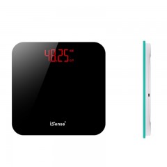 iSense 充电电子称家用精准体重秤成人秤女宿舍小型人体减肥称重计