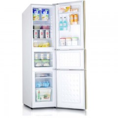 万宝 WANBAO 208升三门冰箱360°立体制冷静音节能BCD-208SCNA