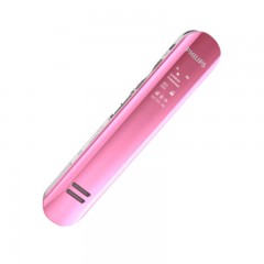 ☆飞利浦 PHILIPS VTR5200 8G粉红色 学习会议采访 双麦克风数码录音笔